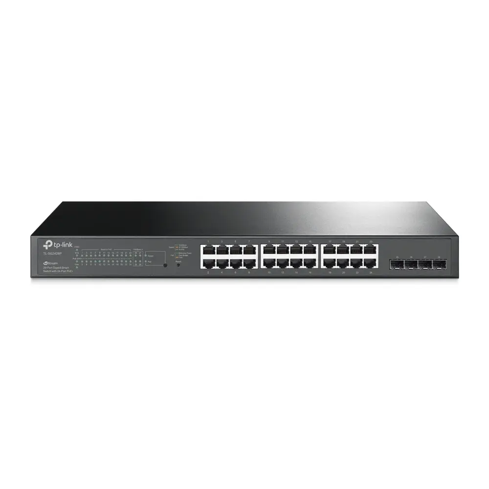 28Port 1Gbps Omada 24xPoE+ 4xSFP 250W TP-Link