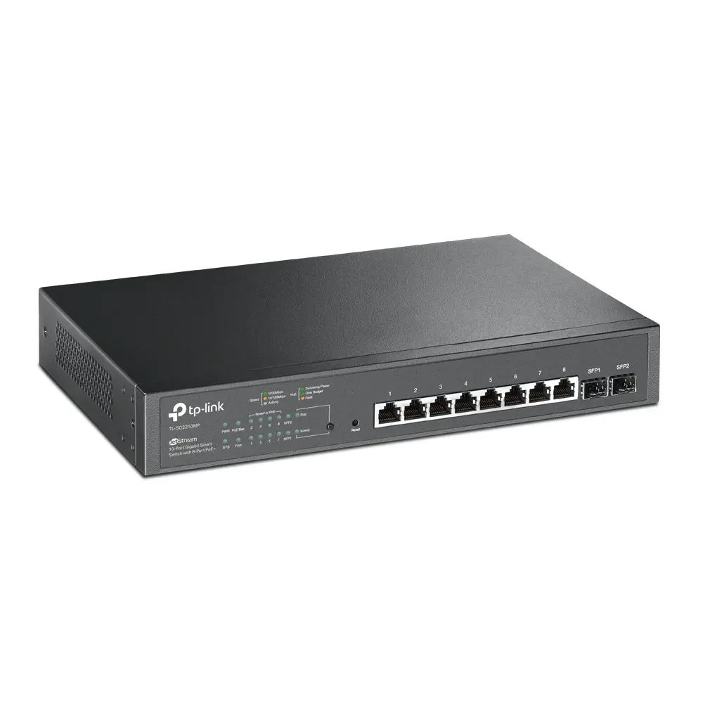 8Port 1Gbps Omada 8xPoE+ 2xSFP 150W TP-Link - Afbeelding 2