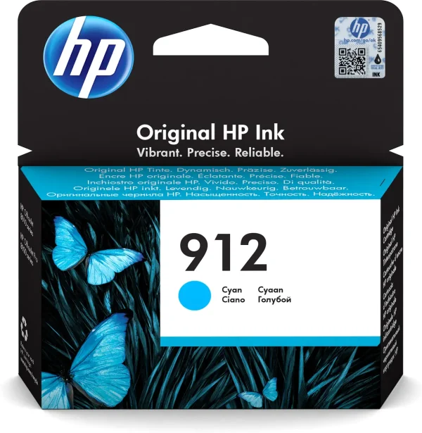 HP No.912 Cyaan 315 pagina´s (Origineel)
