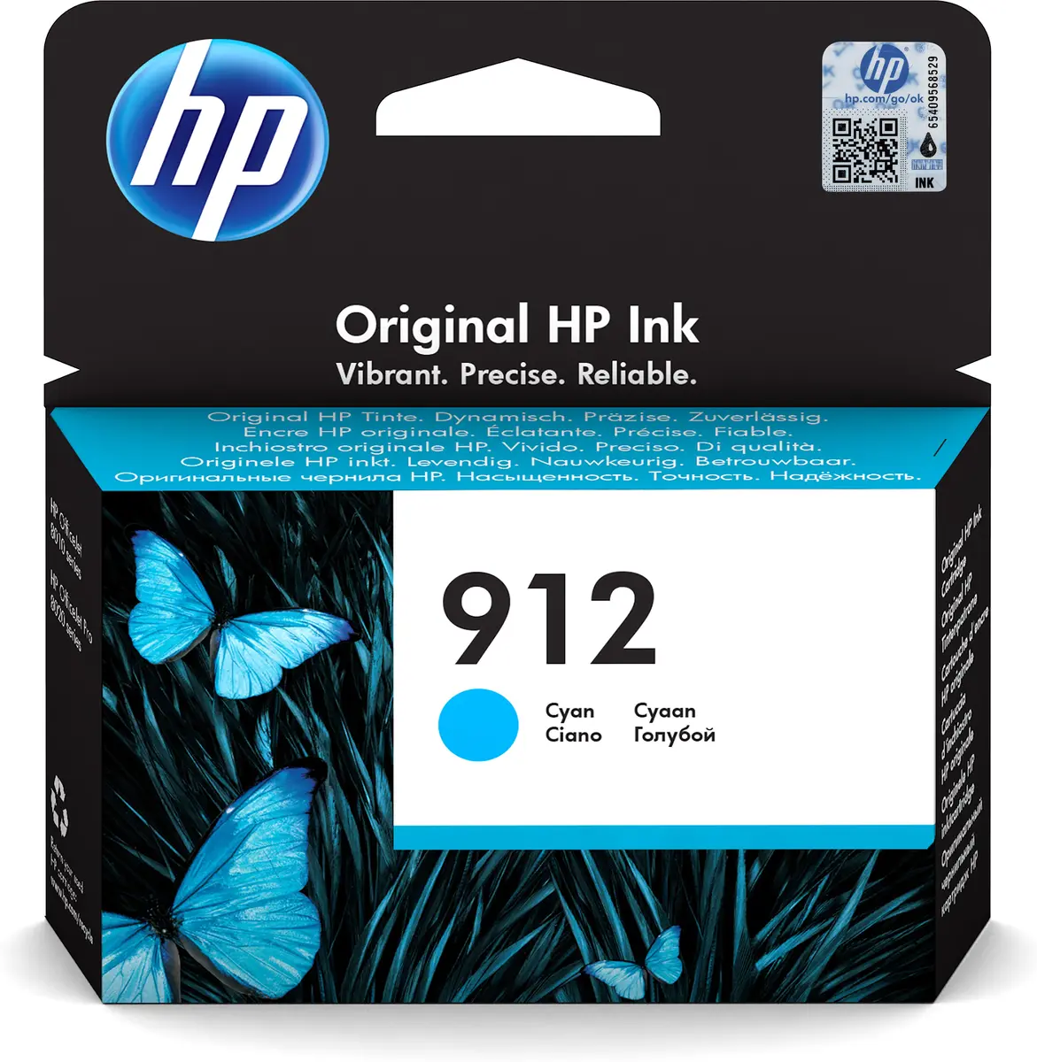 HP No.912 Cyaan 315 pagina´s (Origineel)