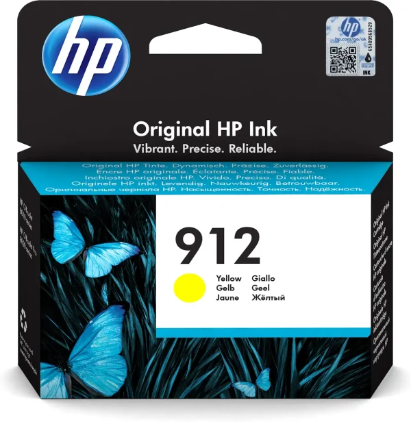 HP No.912 Geel 315 pagina´s (Origineel)