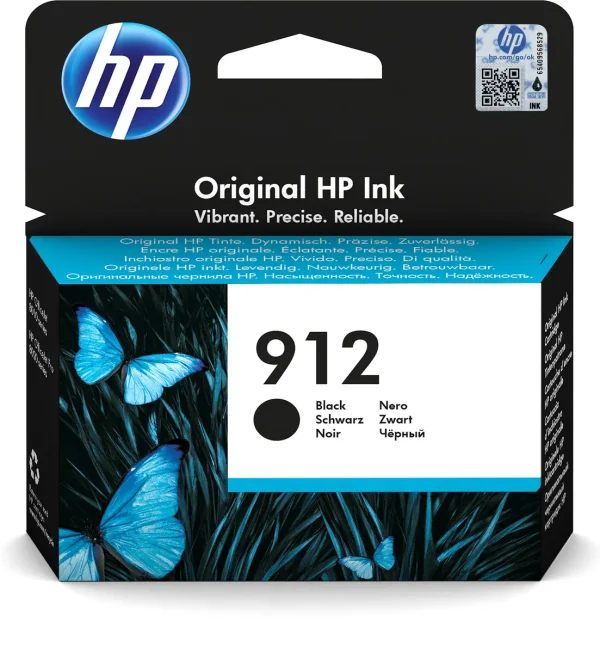 HP No.912 Zwart 300 pagina´s (Origineel)