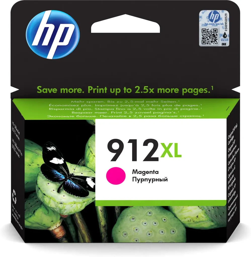 HP No.912XL Magenta 825 pagina´s (Origineel)
