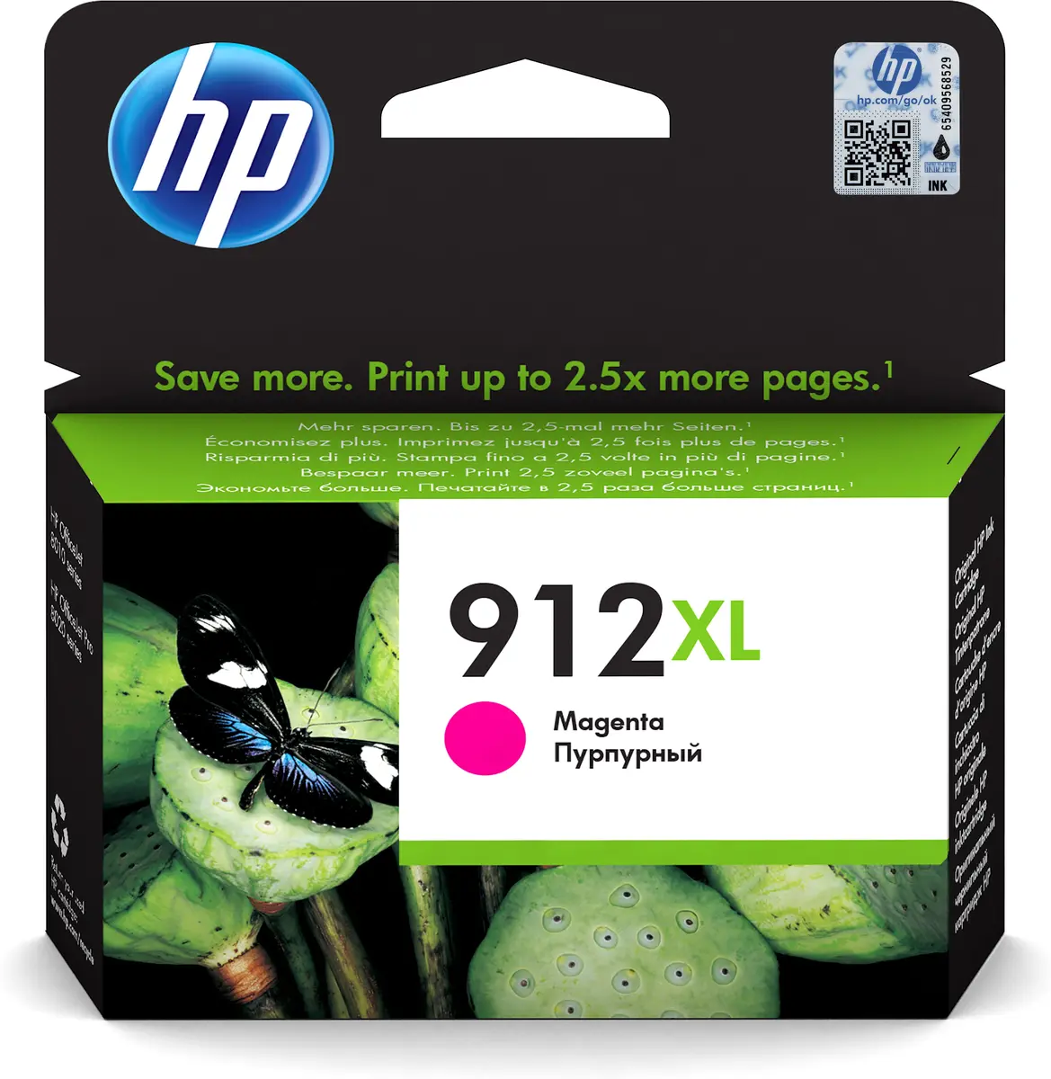 HP No.912XL Magenta 825 pagina´s (Origineel)