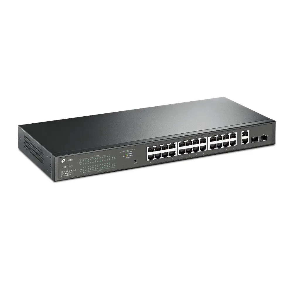 28Port 1Gbps Easy Smart 24xPoE+ 2xSFP TP-Link - Afbeelding 2
