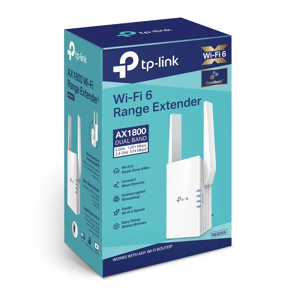 Extender AX1800 WiFi 6 Mesh TP-Link RE605X - Afbeelding 4