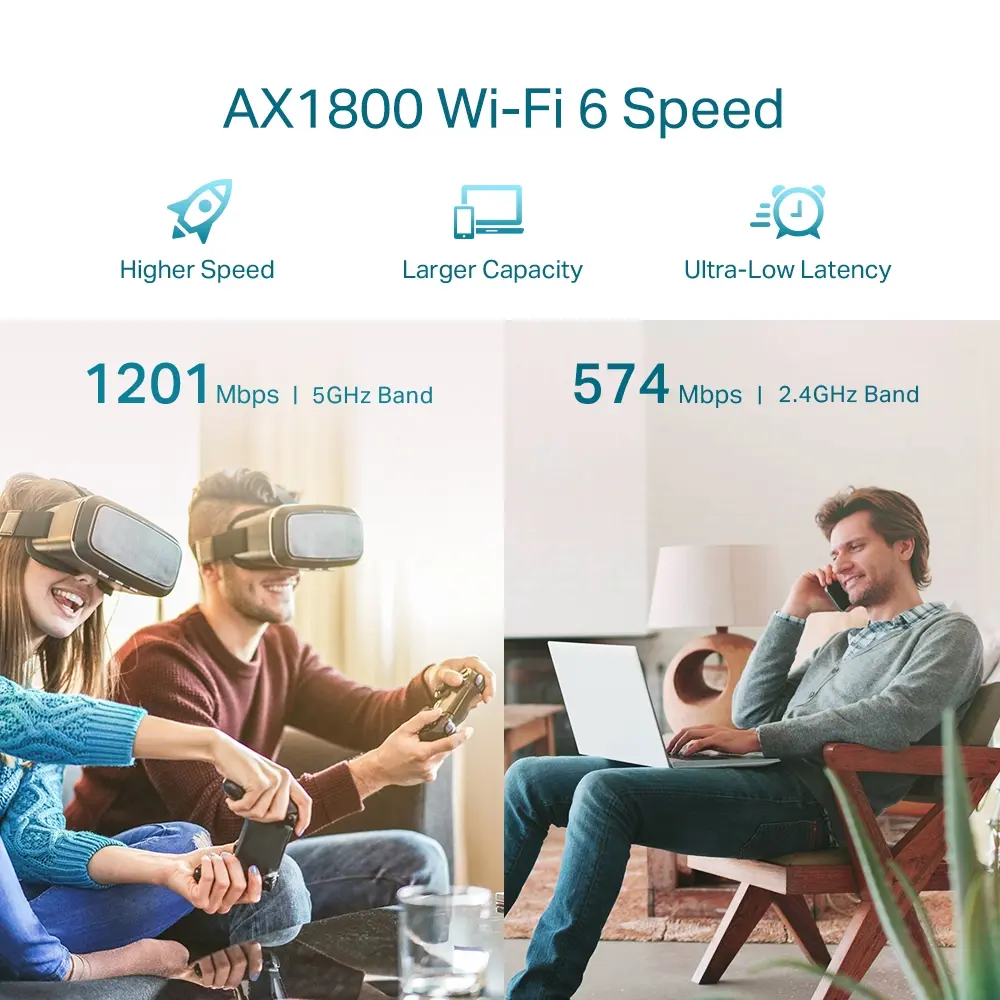 Extender AX1800 WiFi 6 Mesh TP-Link RE605X - Afbeelding 5
