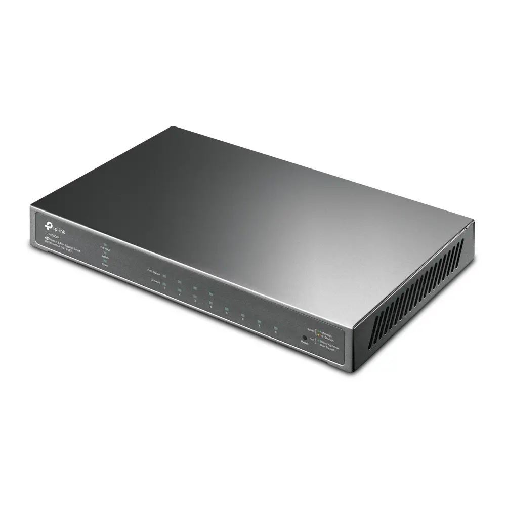 8Port 1Gbps Omada 4xPoE+ 62W TP-Link - Afbeelding 3