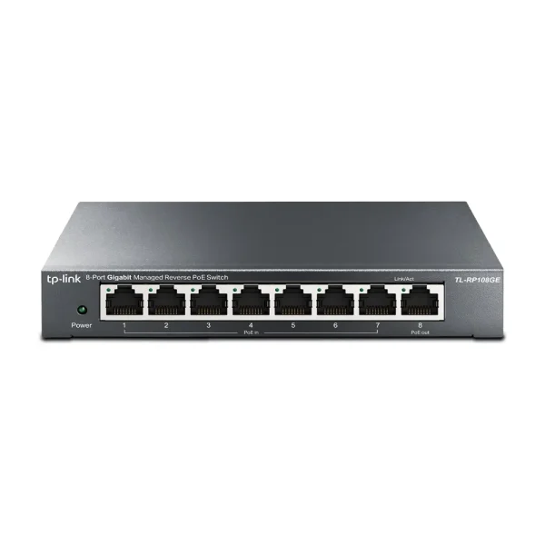 8Port 1Gbps Omada Reverse 7xPoE 1xPoE TP-Link