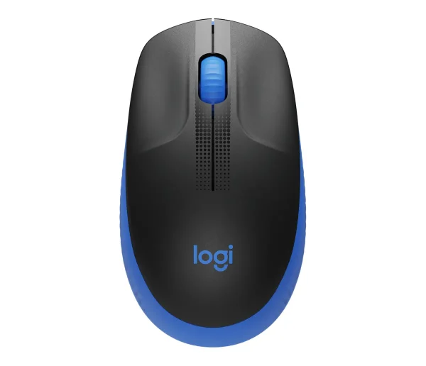 Logitech M190 Optical USB-A Zwart-Blauw Retail Wireless