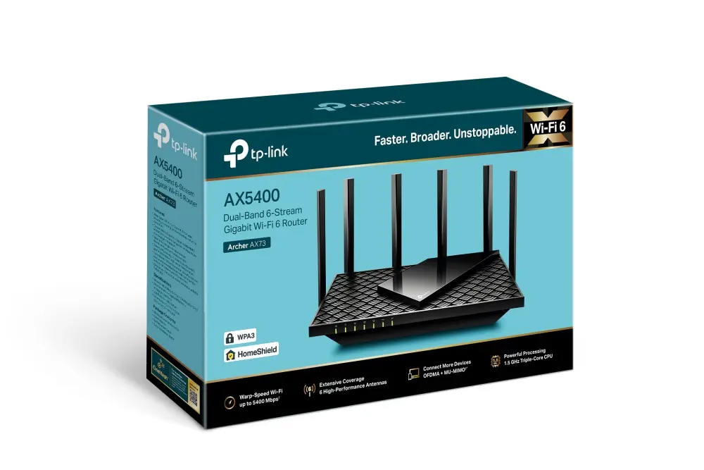 AX5400 WiFi6 Mesh-4Port 1Gbps TP-Link - Afbeelding 4