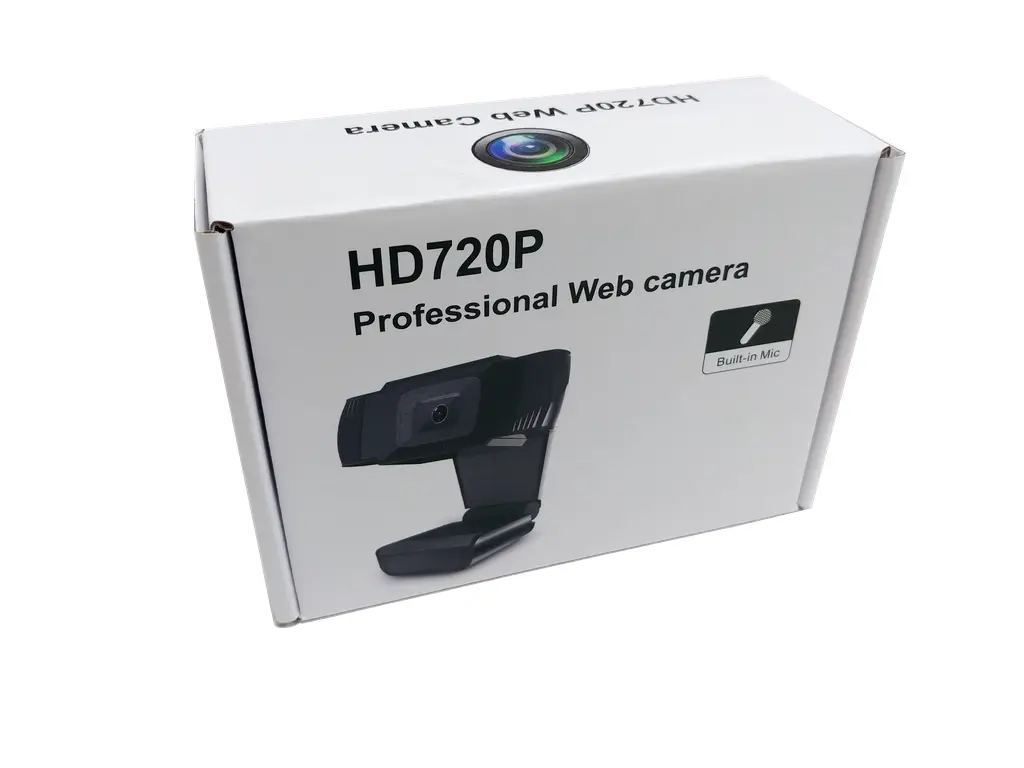 OEM Webcam HD 720P Retail - Zwart - Afbeelding 6