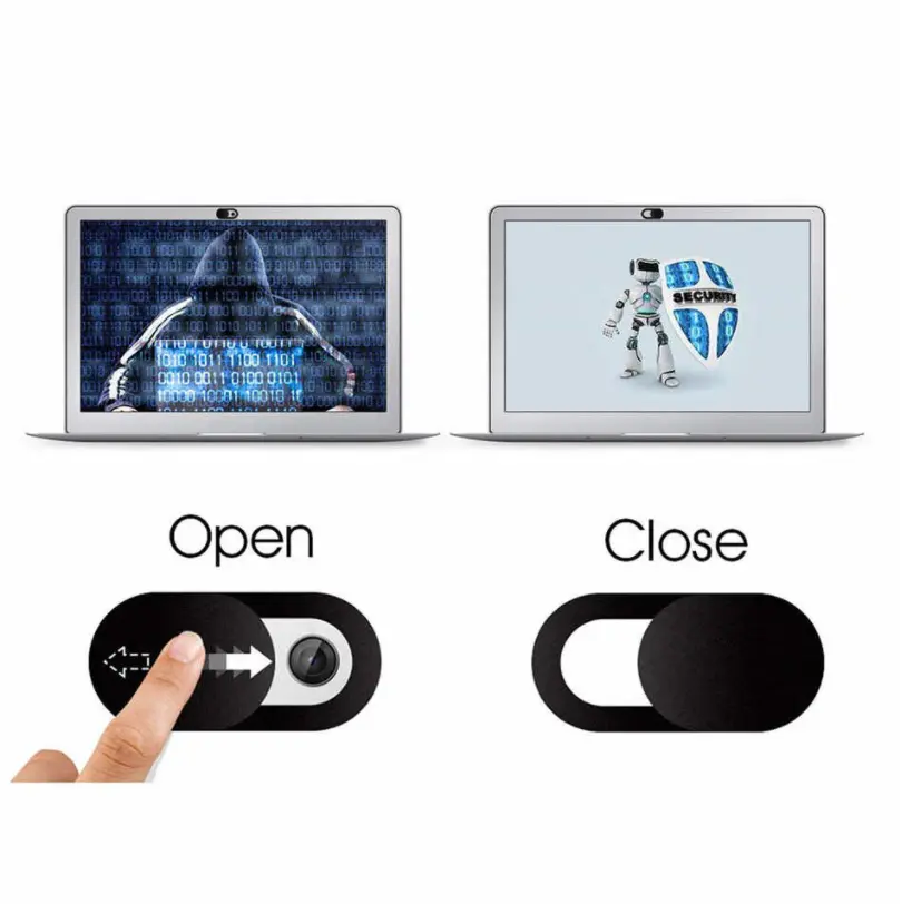 OEM Webcam Cover 2st. - Privacy schuifje - Retail - Afbeelding 5