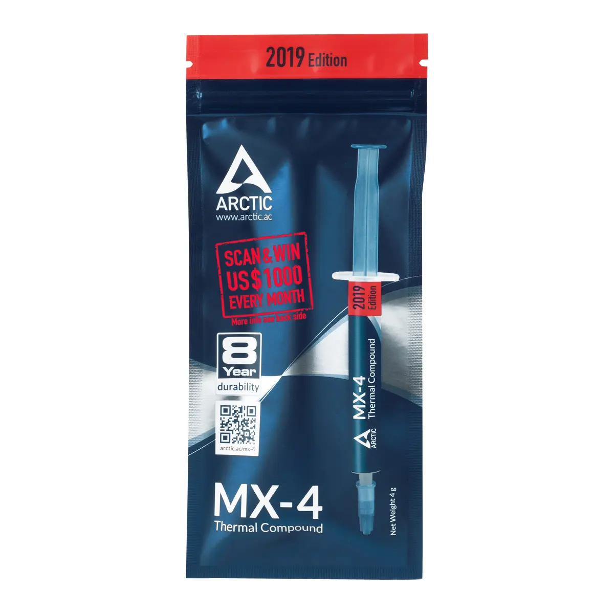 CPU koelpasta Arctic Thermal Compound MX-4 4gram - Afbeelding 2