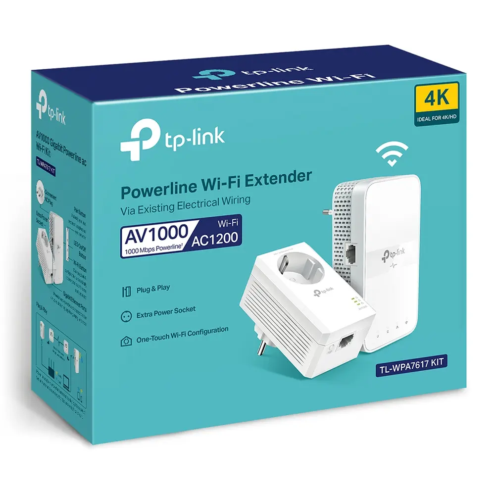 AV1000 1xLan Passthrough - AC1200 WiFi5 2st TP-Link - Afbeelding 7