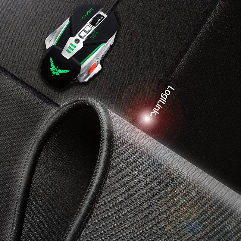 Mousepad LogiLink Zwart Gaming 270x320x2mm - Afbeelding 8