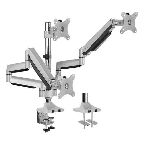 Desk Mount Triple LogiLink 13"-32" Aluminium gas