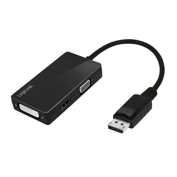 Adapter DisplayPort naar DVI / HDMI / VGA LogiLink