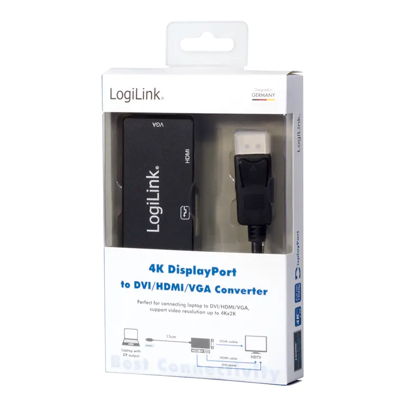 Adapter DisplayPort naar DVI / HDMI / VGA LogiLink - Afbeelding 7