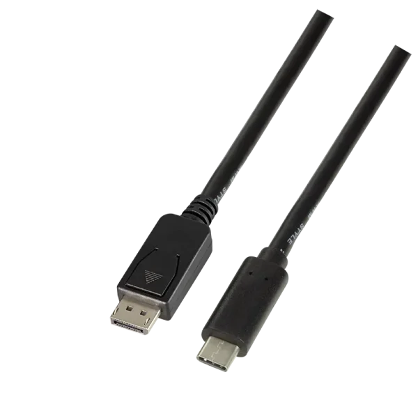 USB-C 3.2 (M) --> Displayport (M) 1,80m Logilink