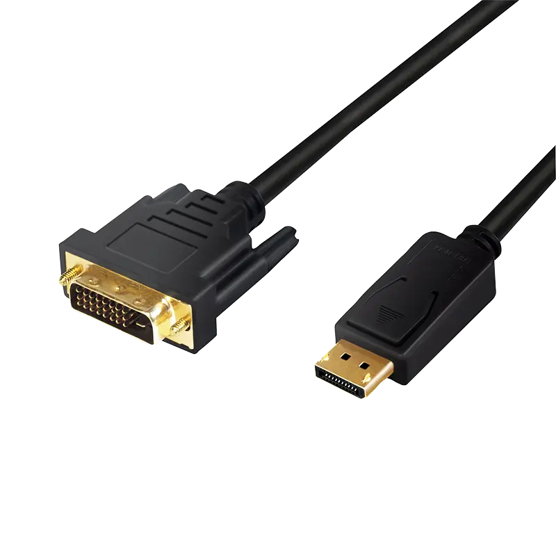 DisplayPort 1.2 --> DVI-D 1.00m LogiLink