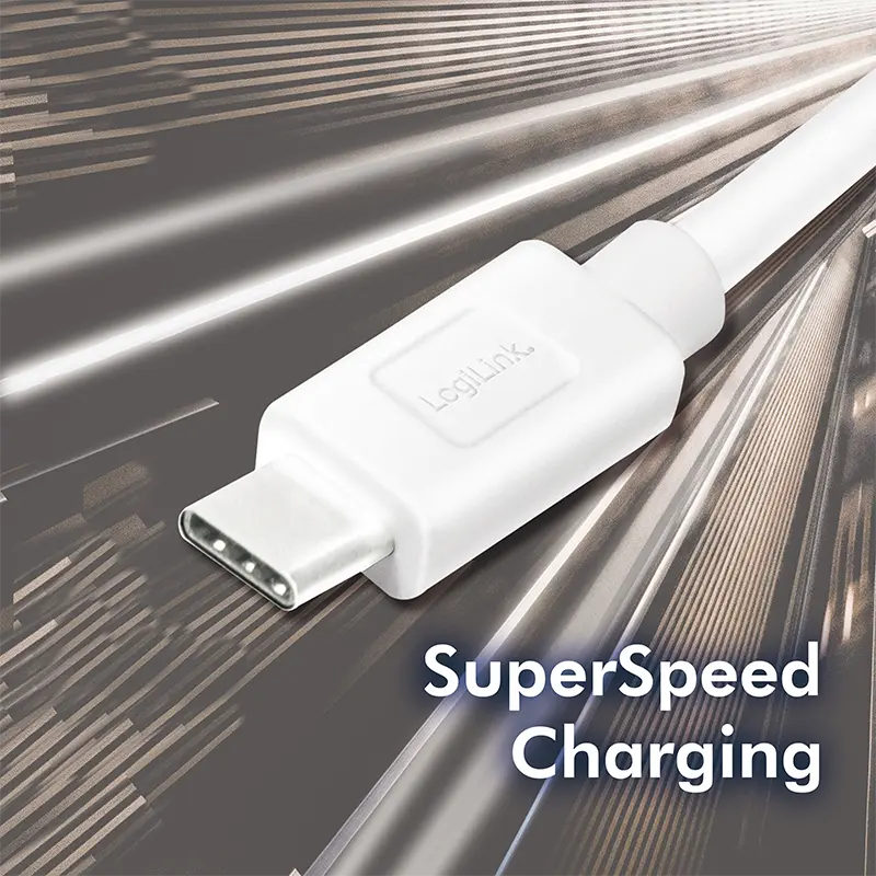 USB-C 3.0 (M) USB-A (M) 0.15m LogiLink wit - Afbeelding 5