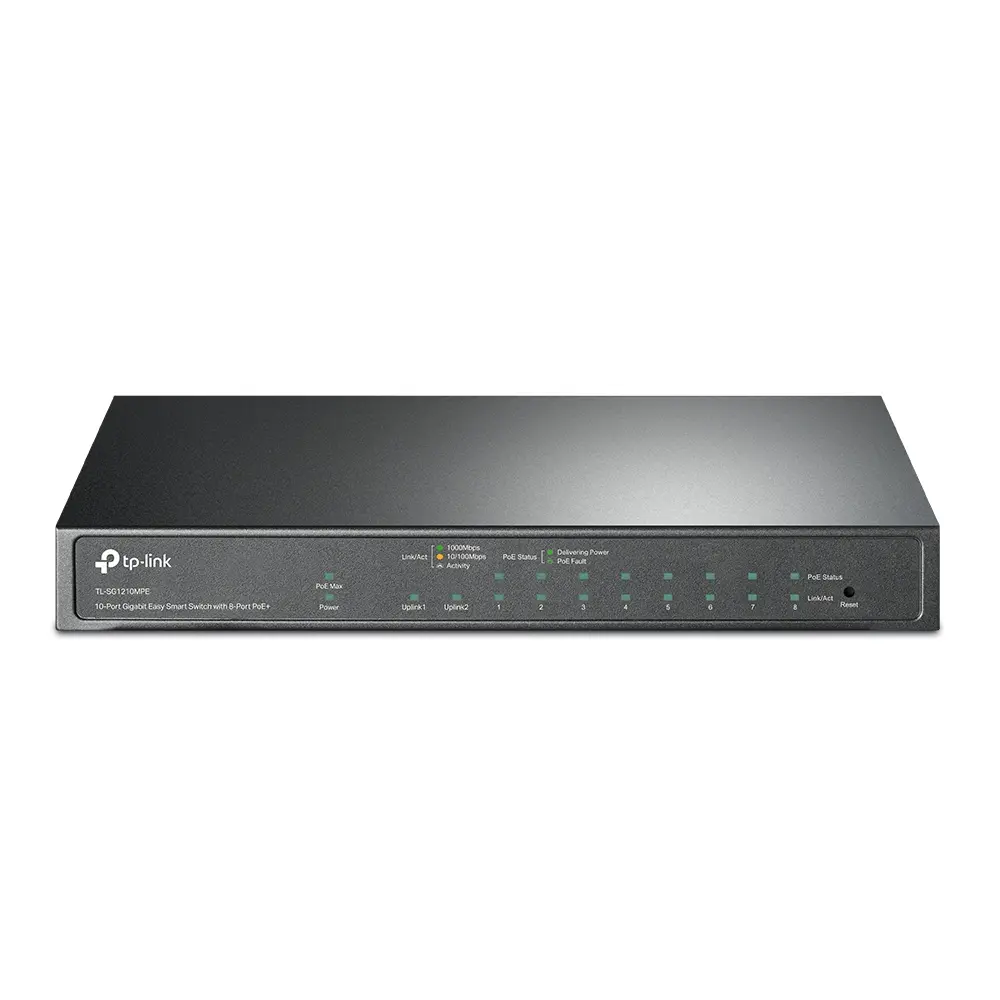 10Port 1Gbps Easy Smart 8xPoE+ 1xSFP TP-Link