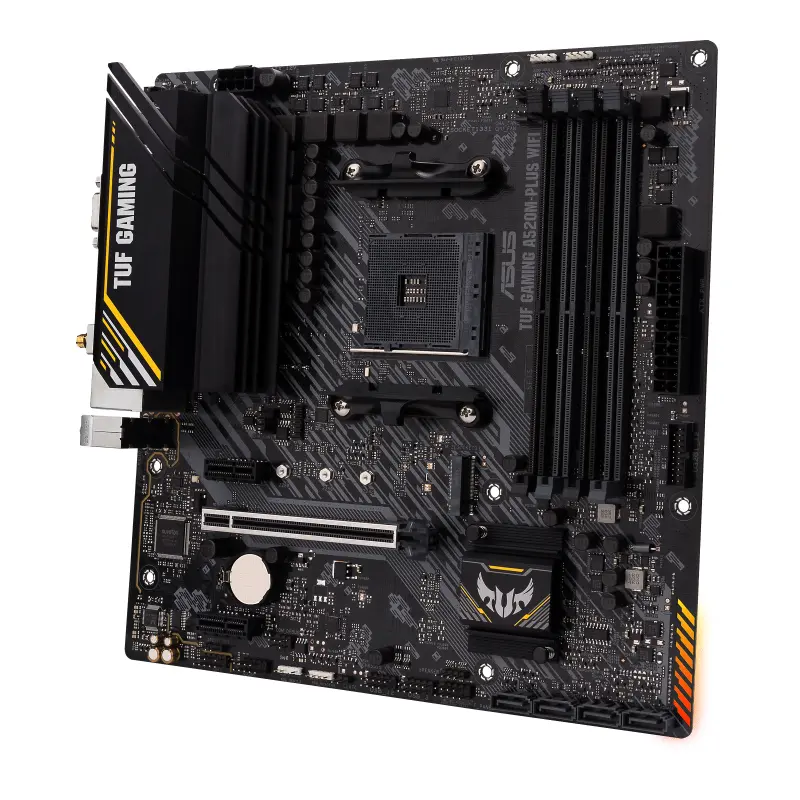 ASUS AM4 A520M-PLUS II WIFI TUF GAMING - DDR4/M.2/DP/HDMI - Afbeelding 3