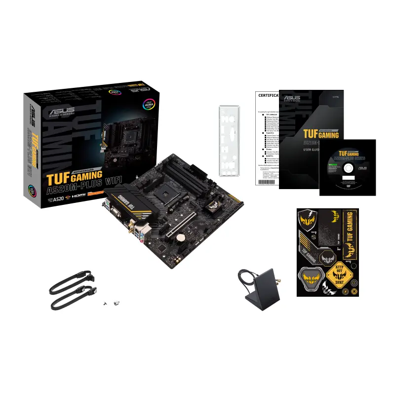 ASUS AM4 A520M-PLUS II WIFI TUF GAMING - DDR4/M.2/DP/HDMI - Afbeelding 5