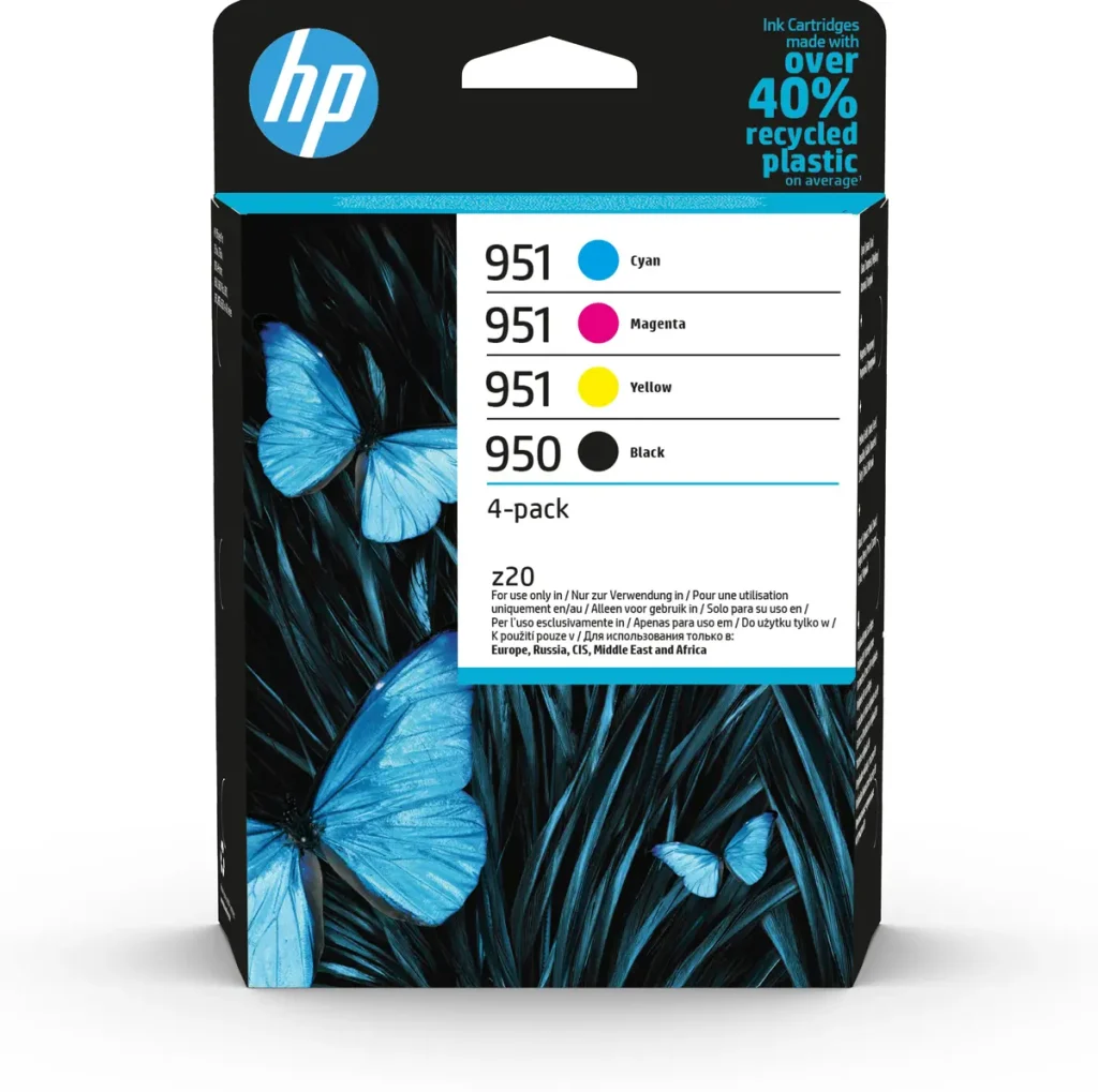 HP No.950+951 4-Pack 1.000/700 pagina´s (Origineel)