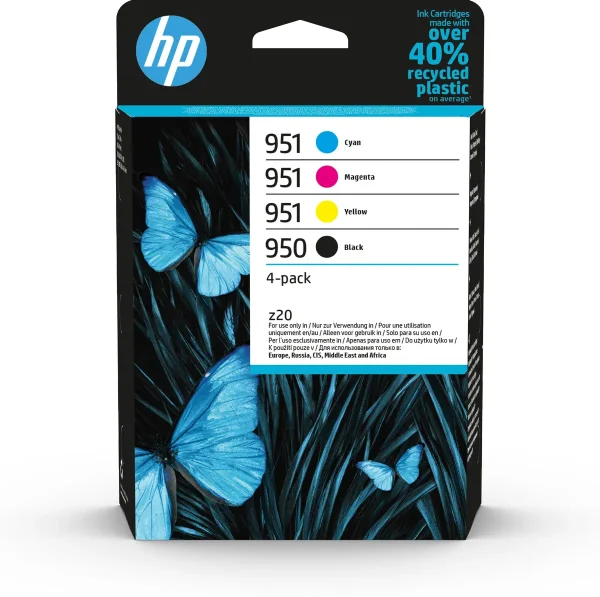 HP No.950+951 4-Pack 1.000/700 pagina´s (Origineel)