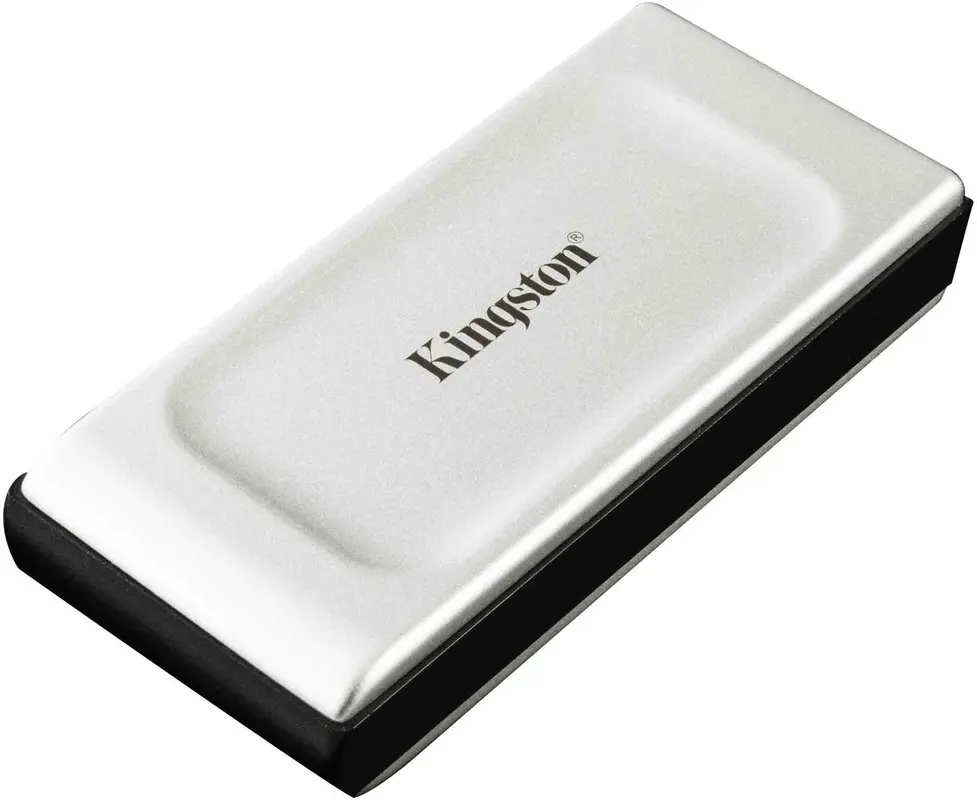 2TB Kingston XS2000 Zilver-Zwart/USB-C/2000/2000