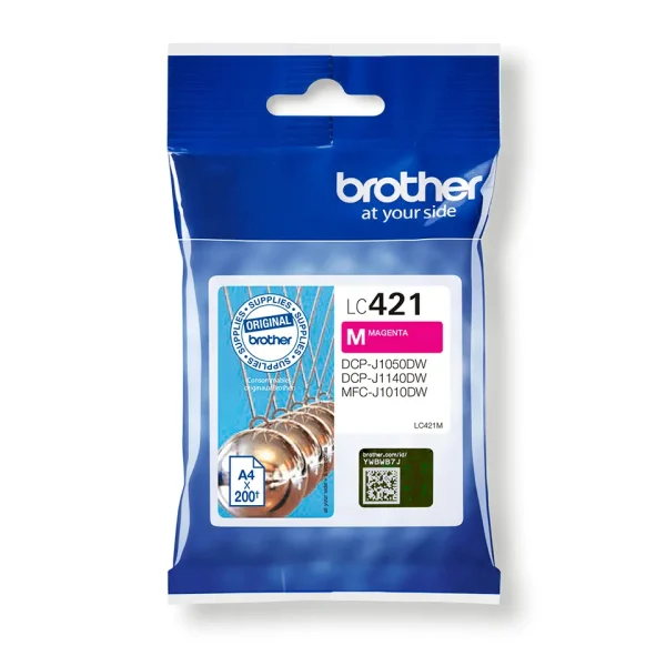 Brother LC-421M Magenta 200 pagina's (Origineel)