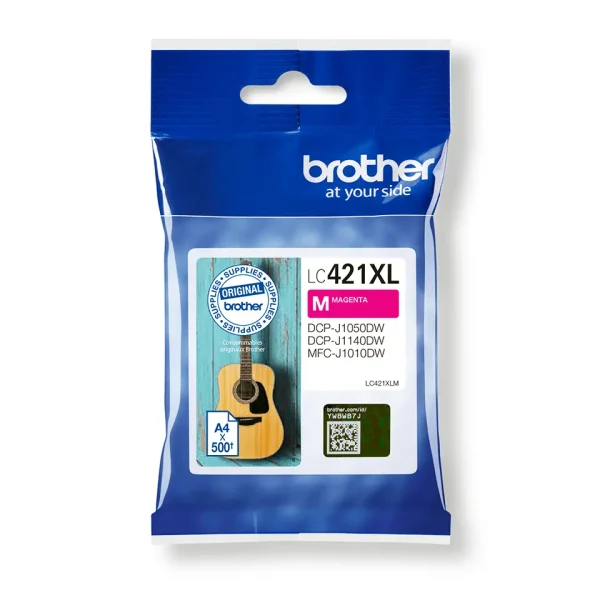 Brother LC-421XLM Magenta 500 pagina's (Origineel)