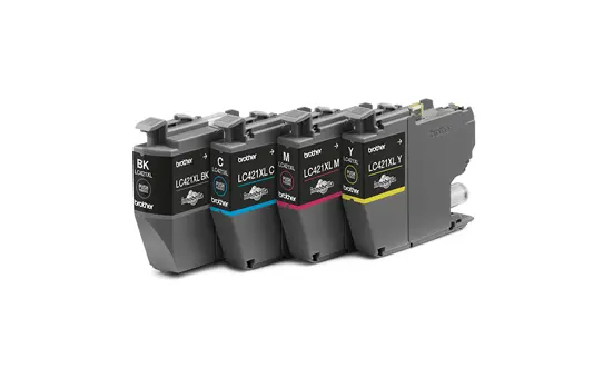 Brother LC-421XLVAL Value Pack 4x 500 pag. (Origineel) - Afbeelding 2