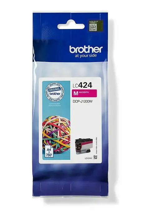 Brother LC-424M Magenta 750 pagina's (Origineel)