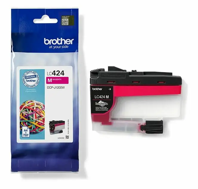 Brother LC-424M Magenta 750 pagina's (Origineel) - Afbeelding 3