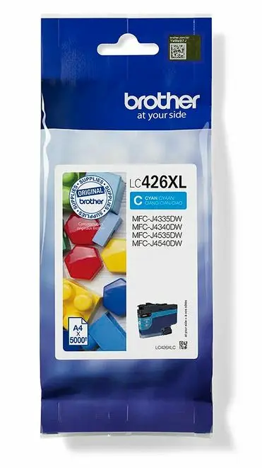Brother LC-426XLC Cyaan 5.000 pagina's (Origineel)
