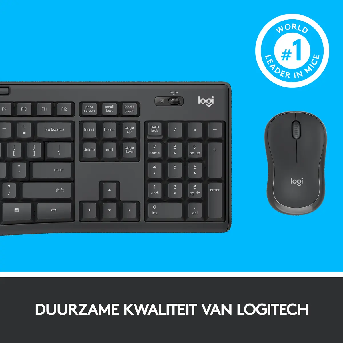 DT Logitech MK295 Silent Graphite Wireless Retail - Afbeelding 13