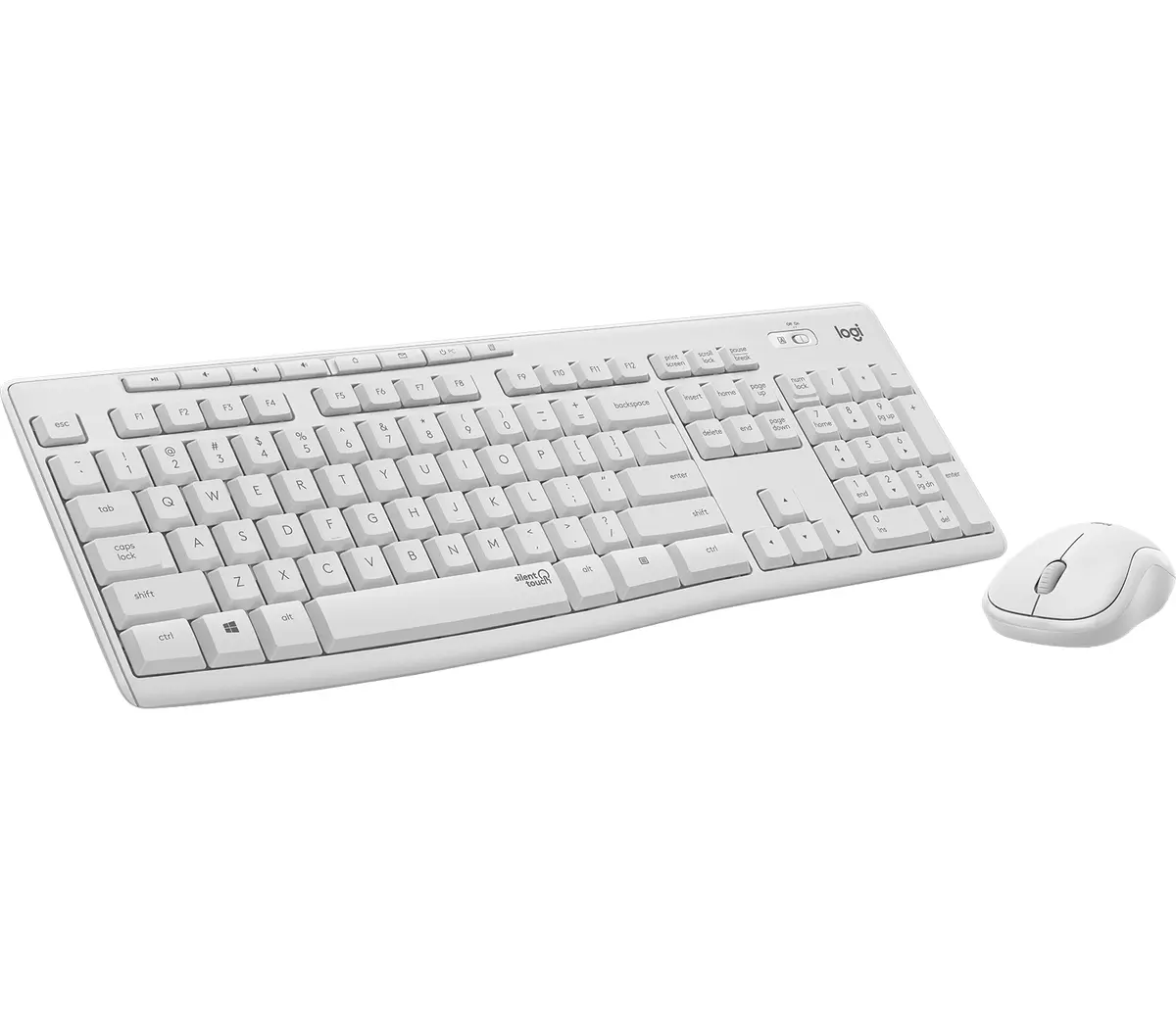 DT Logitech MK295 Silent Wit Wireless Retail - Afbeelding 4