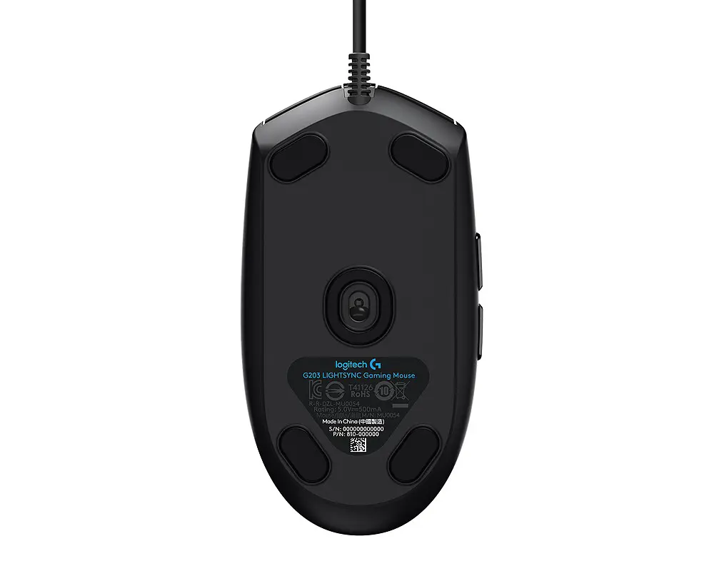 Logitech G G203 LIGHTSYNC Optical USB-A Zwart Retail - Afbeelding 5