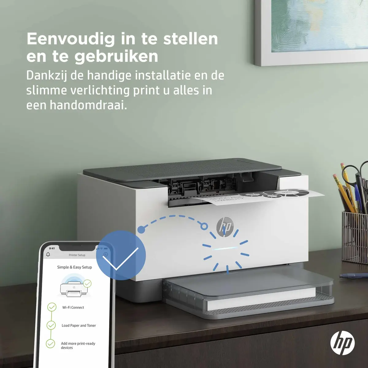 HP LaserJet M209dw MONO / WLAN / LAN / Wit-Zwart - Afbeelding 11