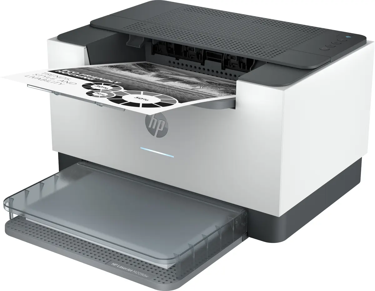 HP LaserJet M209dw MONO / WLAN / LAN / Wit-Zwart - Afbeelding 2