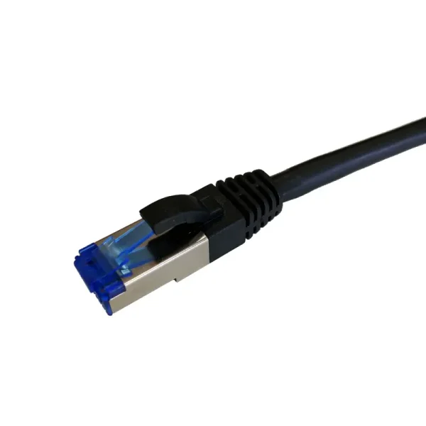 RJ45 0.50m Zwart Cat6A S/FTP OEM