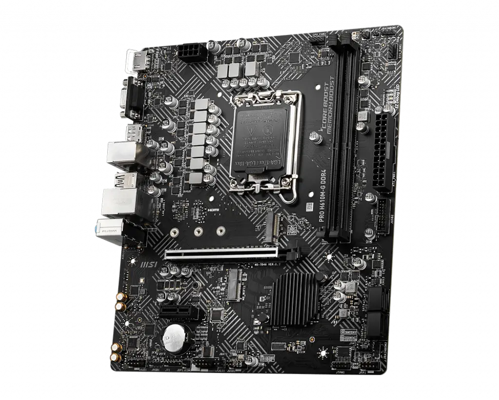 MSI 1700 H610M-G DDR4 PRO - DDR4/M.2/DP/HDMI/VGA/µATX - Afbeelding 4
