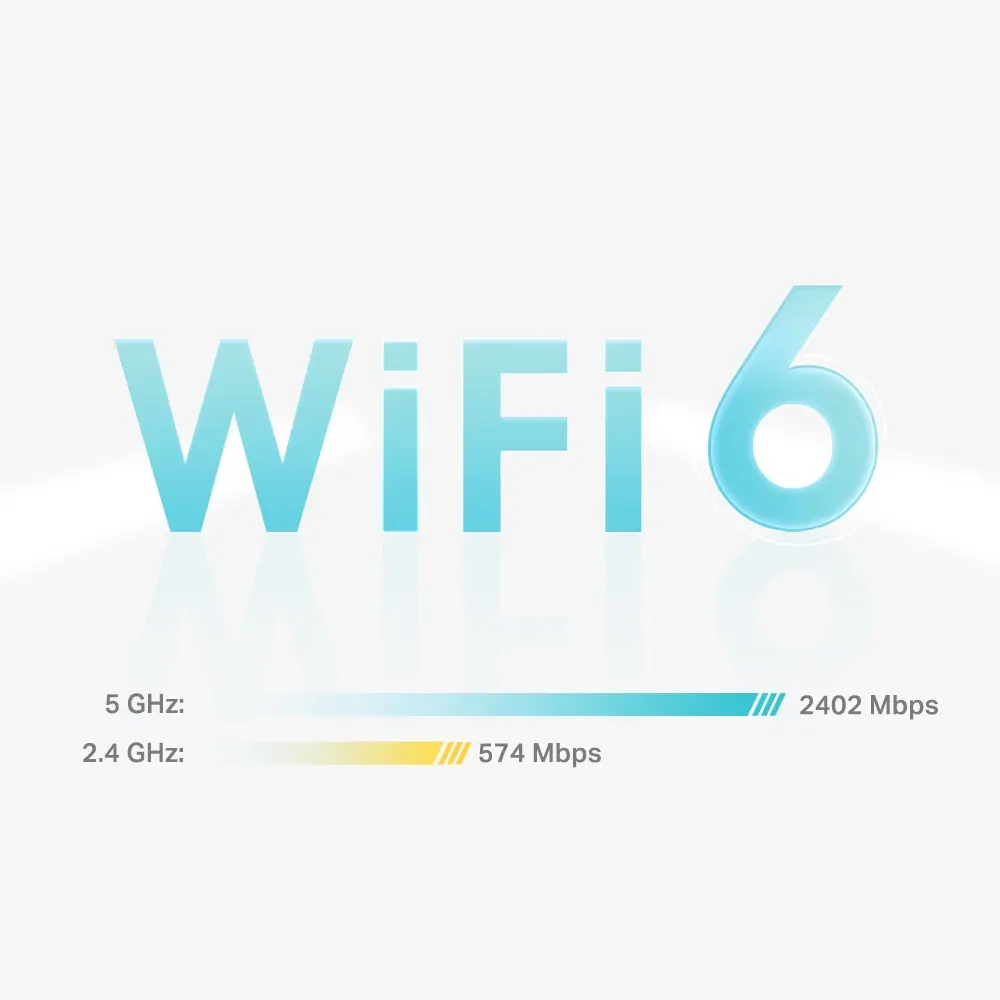 AX3000 WiFi6 Mesh-3Port 1Gbps TP-Link 2st - Afbeelding 3