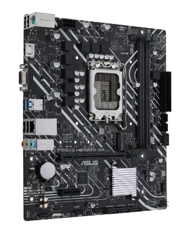 ASUS 1700 H610M-K D4 PRIME - DDR4/M.2/HDMI/VGA/µATX - Afbeelding 2