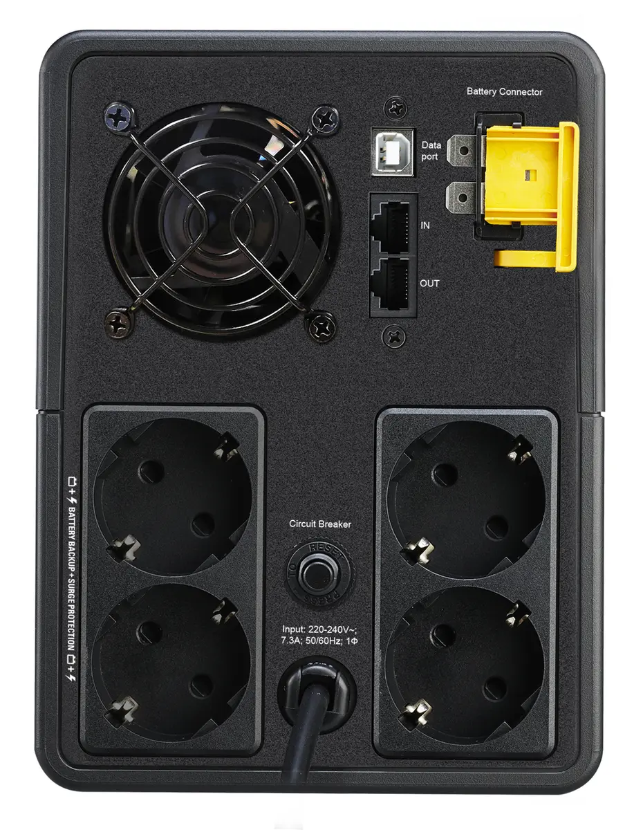 UPS APC Back UPS 1600VA BX1600MI-GR - Afbeelding 2