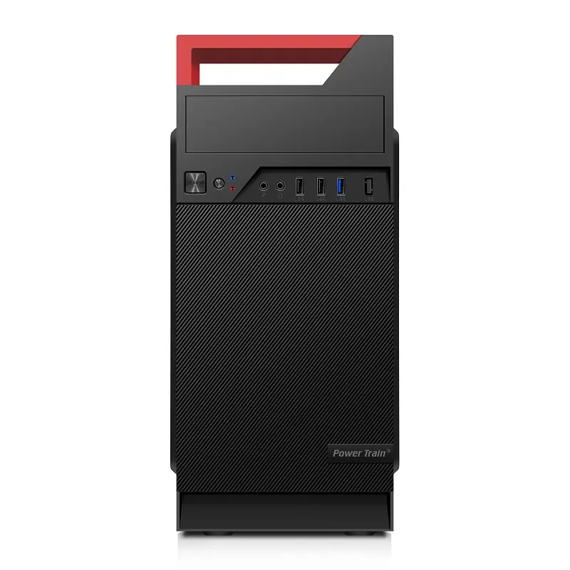 Power Train IK240710B - USB3.0/Midi/µATX/Zwart - Afbeelding 3