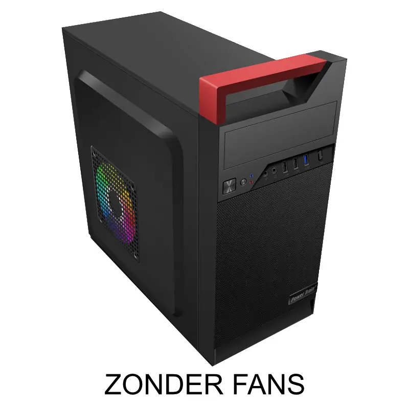 Power Train IK240710B - USB3.0/Midi/µATX/Zwart - Afbeelding 6